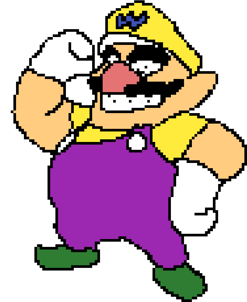 Wario - Donkey Kong (900x1125), Png Download