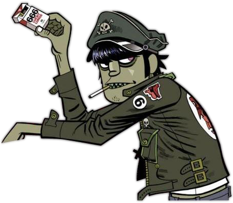Murdoc - Gorillaz Wiki - Murdoc Niccals Png (458x413), Png Download