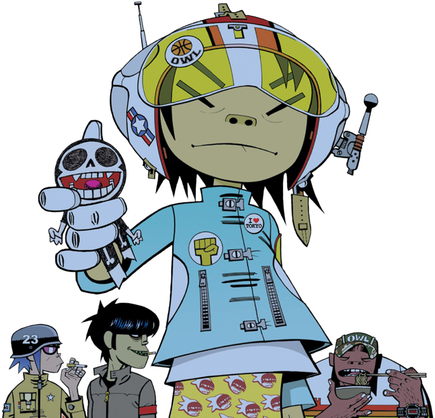 Hey There My Name Is Cassie And I've Sold My Soul To - Gorillaz Album G Sides (927x862), Png Download