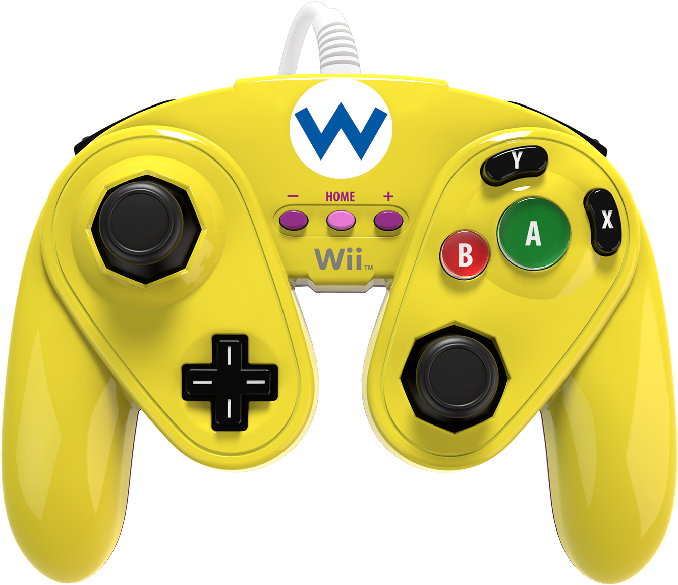 Wired Fight Pad Wario - Fight Pad Wii U (1630x1630), Png Download