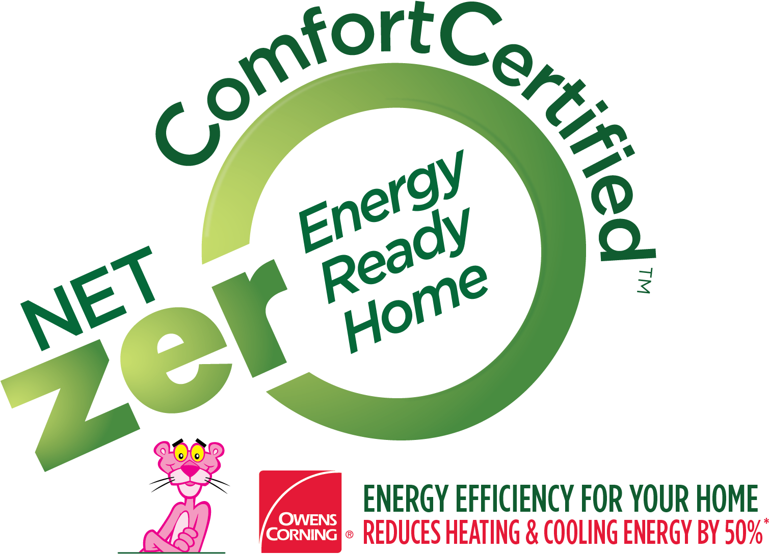 Owens Corning Focuses On Developing Building Solutions - Graphic Design (1508x1495), Png Download