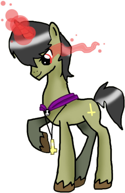 Gorillaz, Murdoc, Ponified, Safe - Gorillaz My Little Pony (400x632), Png Download