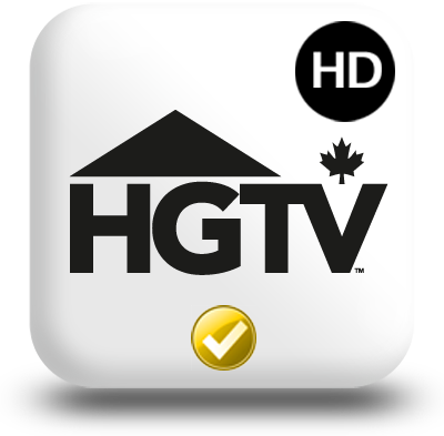 Basic Tv Lineup Includes Sd Feeds Of All Channels Shown - Hgtv Canada Logo Png (400x393), Png Download