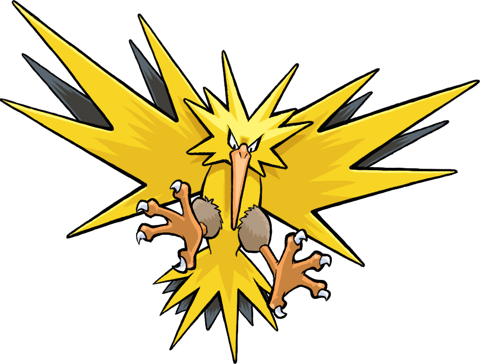 145zapdos Pokemon Ranger Guardian Signs - Pokemon Zapdos (959x727), Png Download