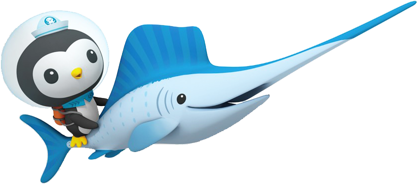 Sperm Whale Clipart Octonauts - The Octonauts (853x385), Png Download