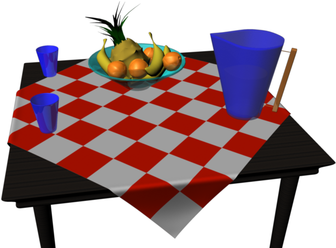 D Fruit Bowl And By Tindreia - Chess (900x506), Png Download
