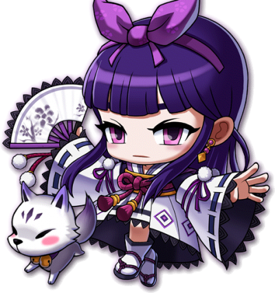 Full Name - Kanna Maplestory (400x427), Png Download