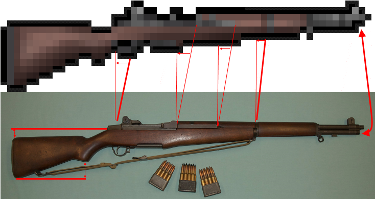 Img - Http - //s018 - Radikal - Ru/i503/1501/ - M1 Garand Rifle For Sale (733x401), Png Download