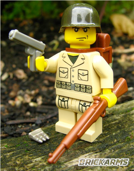 Lego M1 Garand (600x544), Png Download