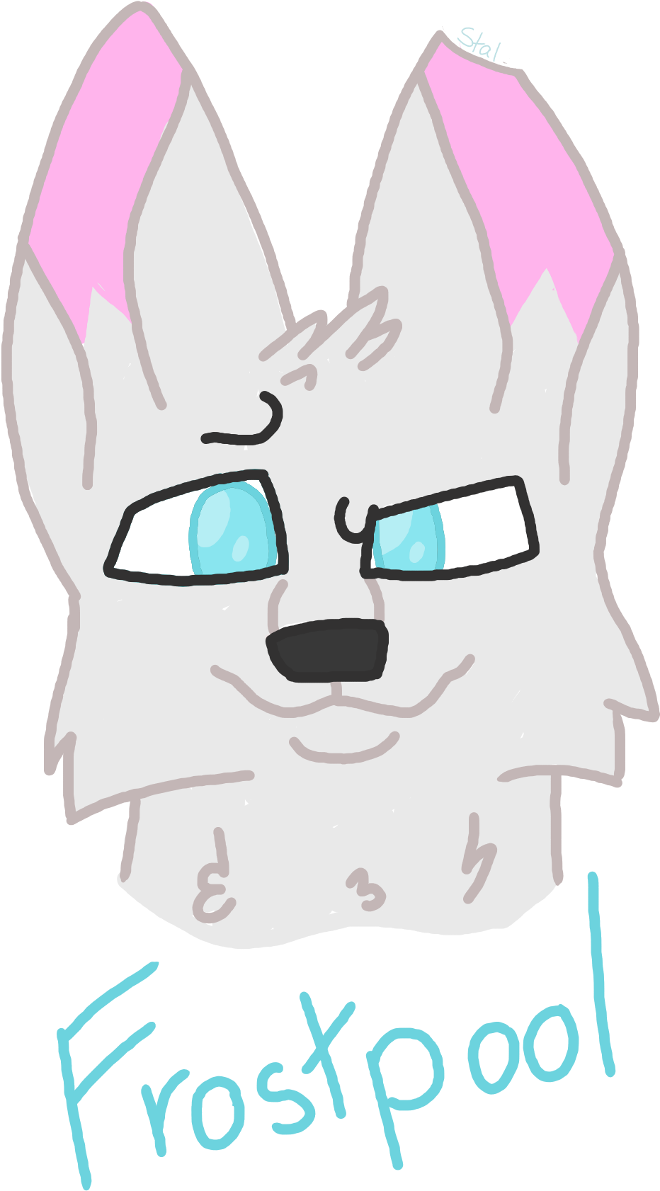 Fire Alpaca - Cartoon (2000x2000), Png Download