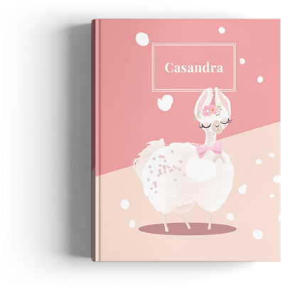 Ooh La Lama Journal - Cartoon (500x500), Png Download