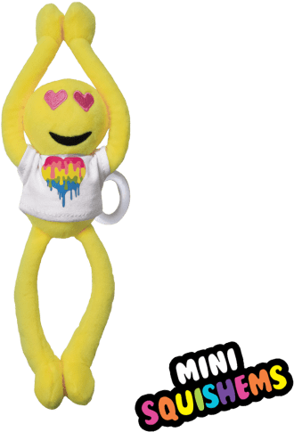 Dripping Heart Hangin' Buddy Squishem - Squishems (550x550), Png Download
