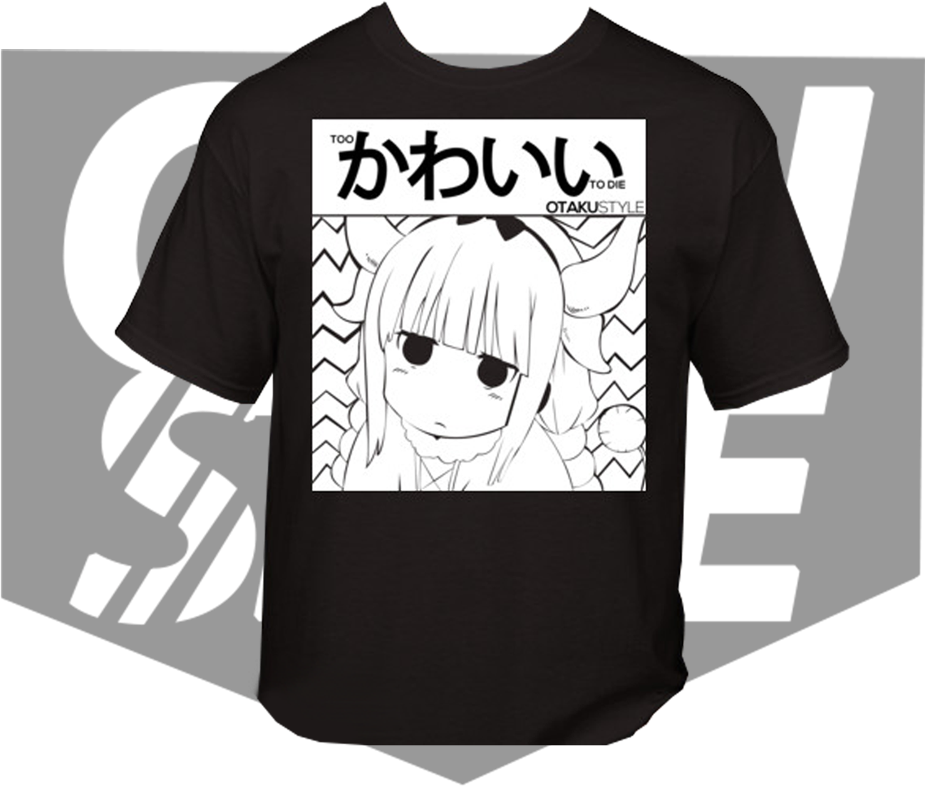 Image Of Kawaii Kanna Shirt - Cartoon (1452x1200), Png Download