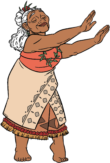 En Esta Publicación Encontrarás Una Excelente Y Super - Moana Gramma Tala Clipart (385x565), Png Download