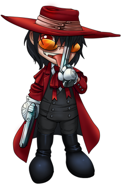 57 19k Ansem 12 May 2007 - Alucard Hellsing (350x400), Png Download