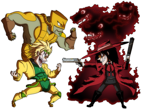 No Caption Provided - Hellsing Dio (547x411), Png Download