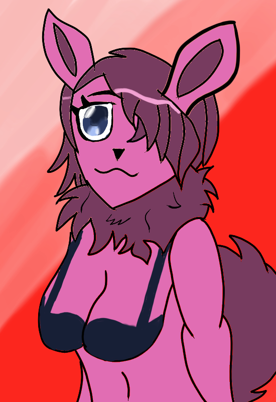 Flirty Flareon - Cartoon (550x800), Png Download