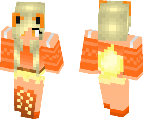 Female Minecraft Skins - Illustration (584x497), Png Download