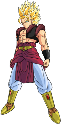 Navigate Before - Vegeta Fused With Broly (292x479), Png Download