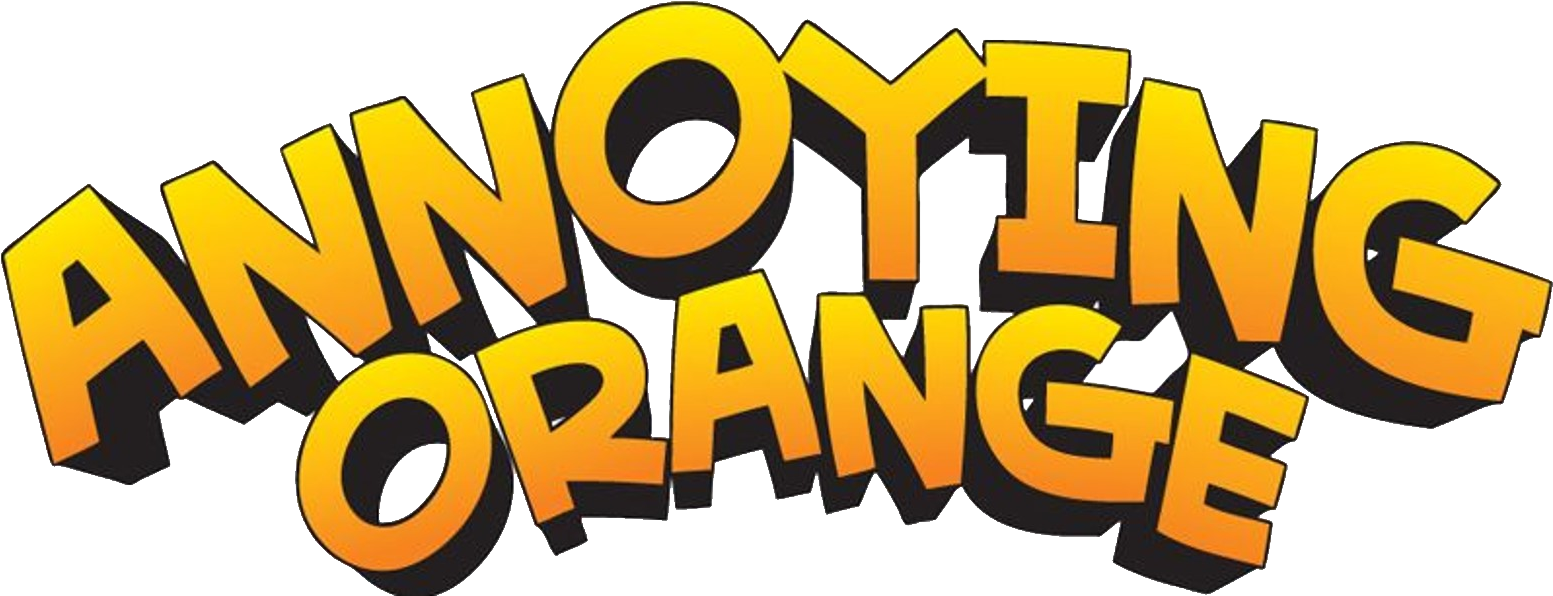 Annoying Orange Logo - Annoying Orange Font (1752x731), Png Download
