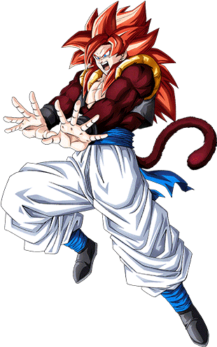 Peerless Gleam Super Saiyan 4 Gogeta - Goku Dragon Ball Heroes (426x568), Png Download