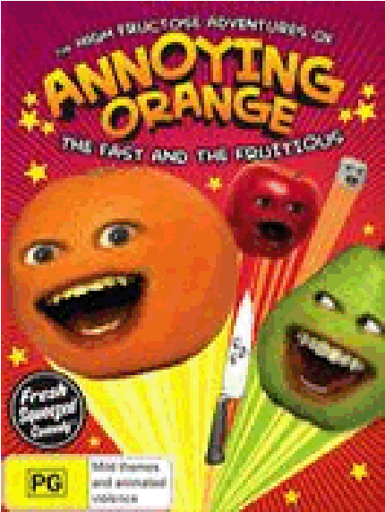 The High Fructose Adventures Of Annoying Orange - High Fructose Adventures Of Annoying Orange, The : (1200x1200), Png Download