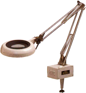 Otsuka Illuminated G Clamp Magnifier Skk F Series - Otsuka Skk F (397x435), Png Download