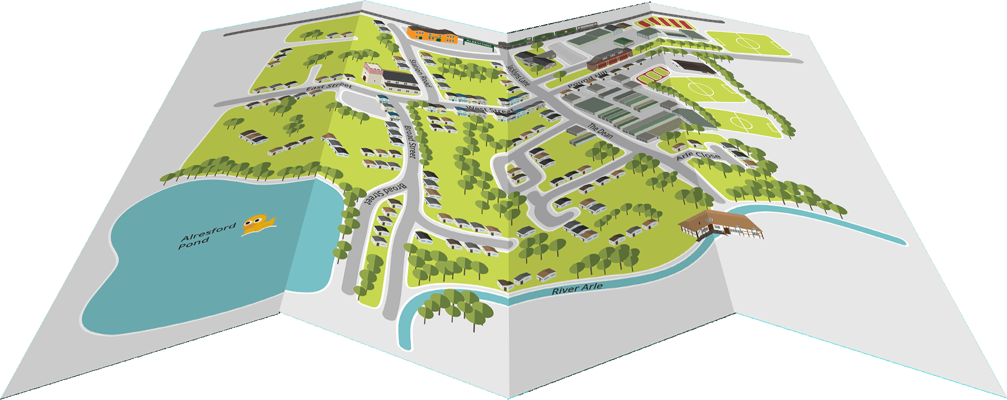 Yourmapp For Theme Parks - Drawing (1962x780), Png Download