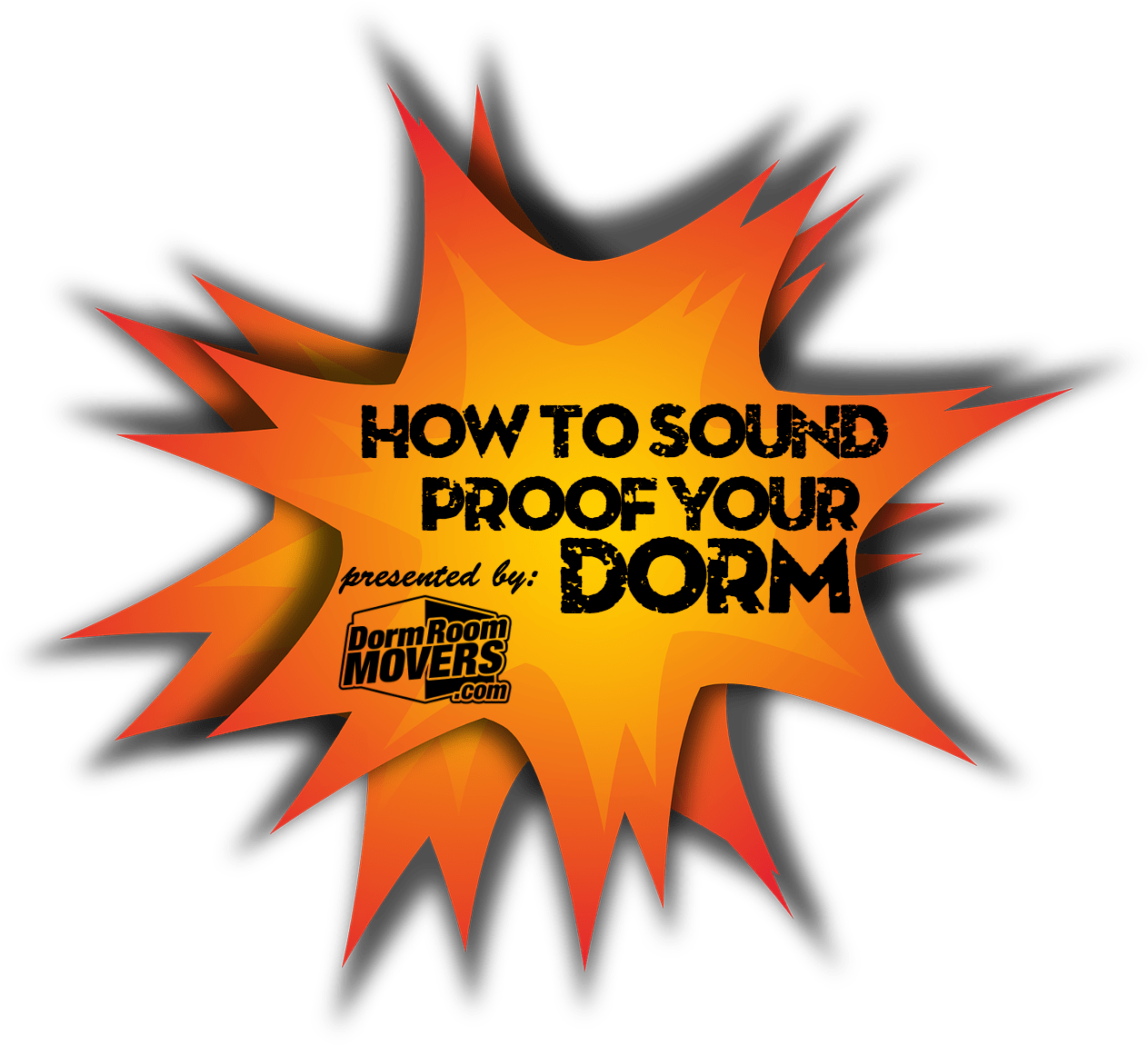 What Is The Fun Of Living In Your Own Dorm Room If - Small Explosion Clip Art (1280x1170), Png Download