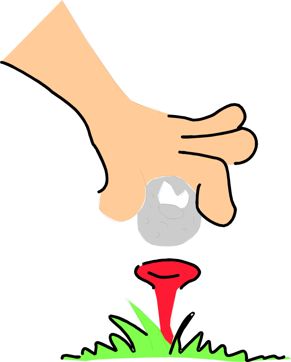 10 Annoying Things About Golf Travel - Golf Tee Cartoon (964x1199), Png Download