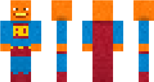 Minecraft Skin Mcannoyingorange - Ddlc Monika Minecraft Skin (600x348), Png Download