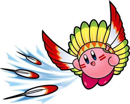 Kirby Super Star Ultra Alas - Wing Kirby (423x339), Png Download