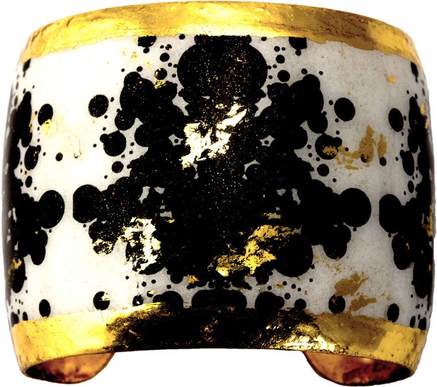 Evocateur Rorschach Black & White Cuff (1000x1000), Png Download