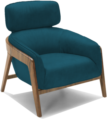 Rorschach Fabric Arm Chair - Chair (467x480), Png Download