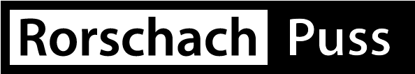 Rorschach Puss, Llc - Printing (593x593), Png Download