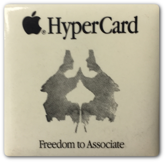 Hypercard Rorschach Button - Inkblot Test (690x690), Png Download