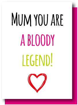 Bloody Legend - Mother's Day (298x420), Png Download