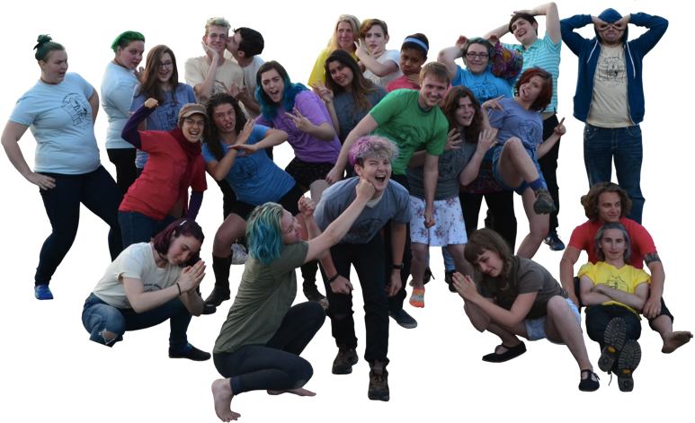 Transparent Group Of Teens (773x471), Png Download