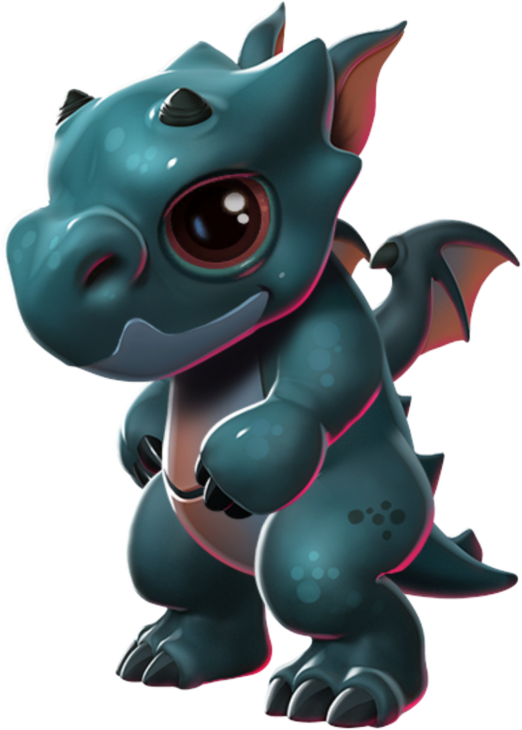 Gargoyle Dragon Baby - Dragon (761x1064), Png Download