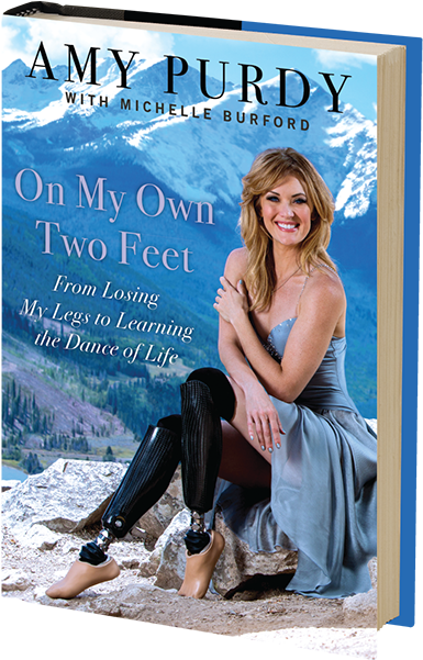 Amy Purdy, Who Inspired A Nation On Dancing With The - Amy Purdy Book (464x600), Png Download