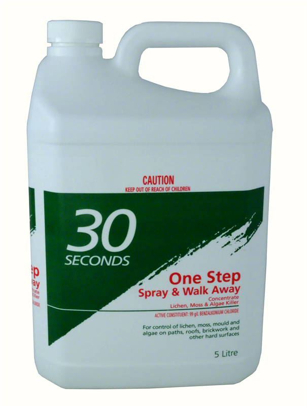 30 Seconds 5l Spray & Walk Away Concentrate - Spray And Walk Away Bottle (800x800), Png Download