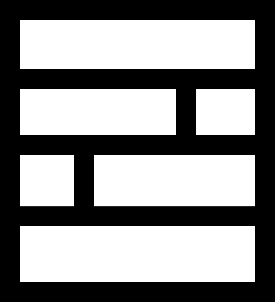 Bricks Pattern Square Button Interface Symbol Comments - Pattern (892x980), Png Download