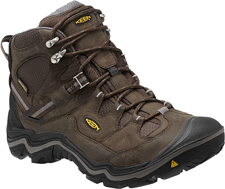 Keen Men's Durand Mid Cascade Brown/gargoyle - Men's Keen Durand Mid Wp A3276635 (1400x756), Png Download