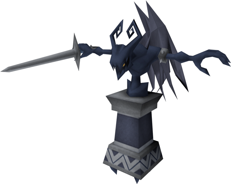 Download Zip Archive - Gargoyle Knight (750x650), Png Download