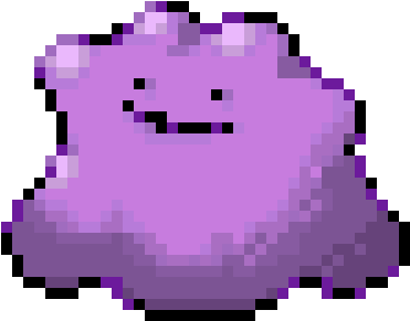 Ditto - Ditto Pixel Art (430x350), Png Download