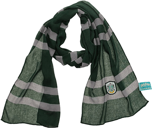 Harry Potter: Slytherin Lightweight Scarf (600x600), Png Download