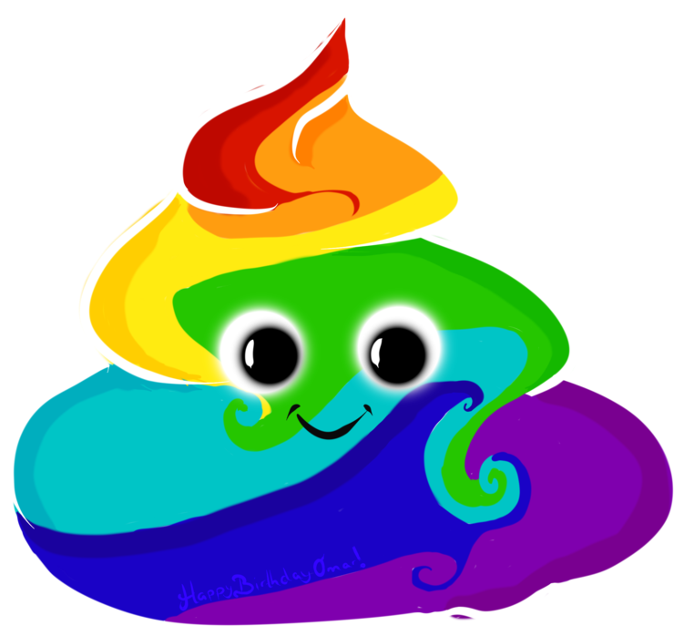 15 Rainbow Poop Emoji Png For Free Download On Mbtskoudsalg - Pile Of Poo Emoji (930x859), Png Download