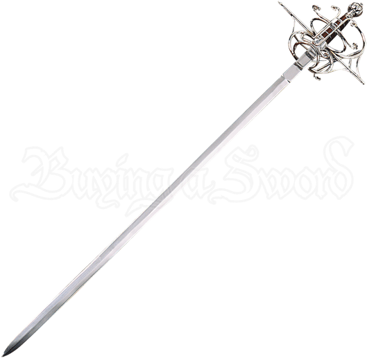Brass Crown Basket Rapier - Sabre (550x550), Png Download
