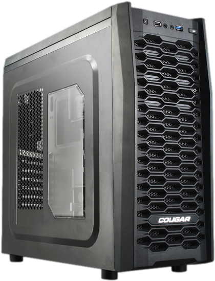 Cougar Mx300 Featured - Gabinete Cougar Mx300 (1025x814), Png Download