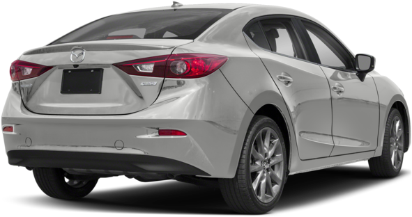 New 2018 Mazda3 Touring Base - 2018 Mazda 3 Sedan Back (640x480), Png Download